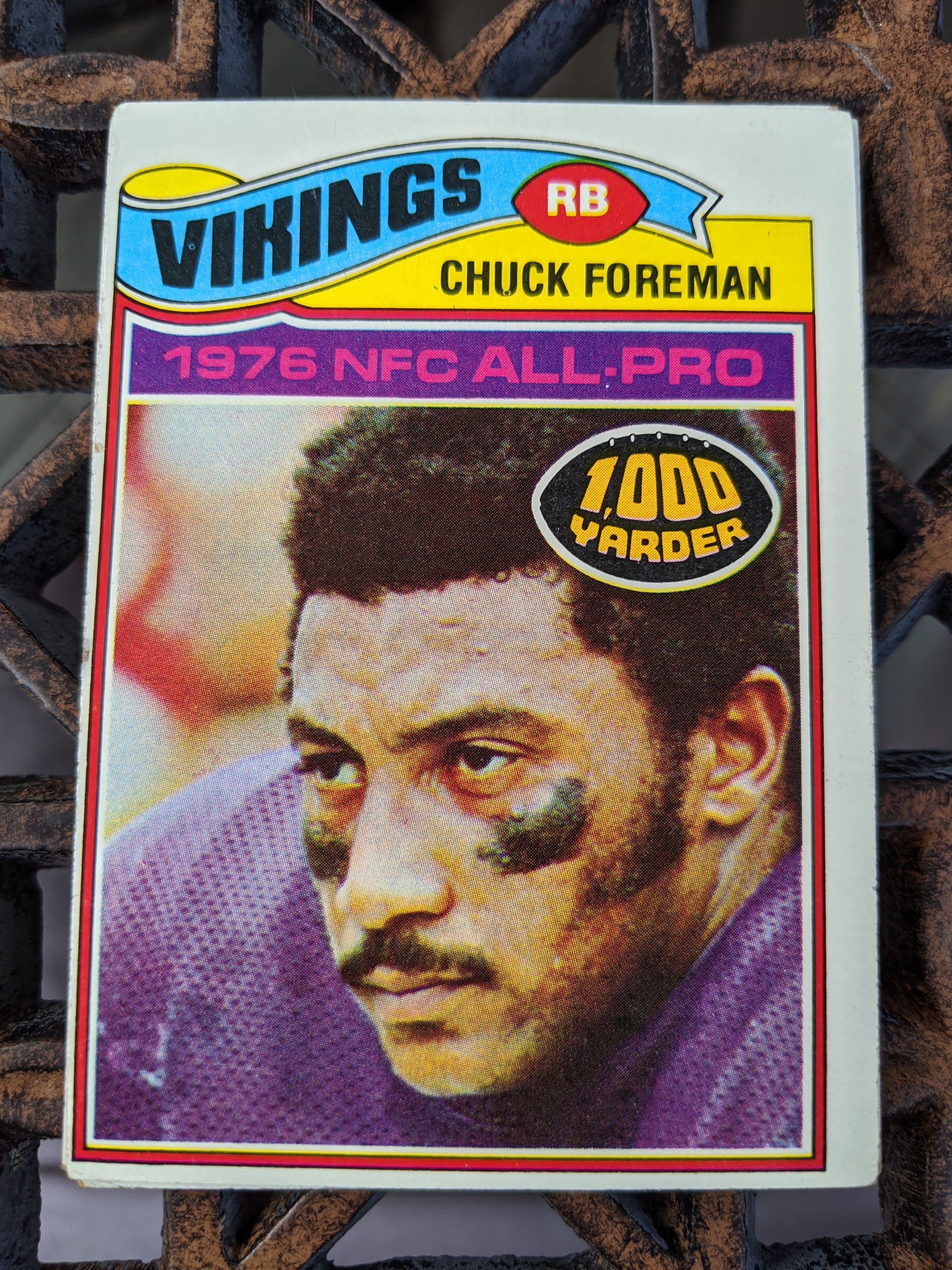 Chuck Foreman Signed Vikings 8x10 Photo (JSA Hologram)